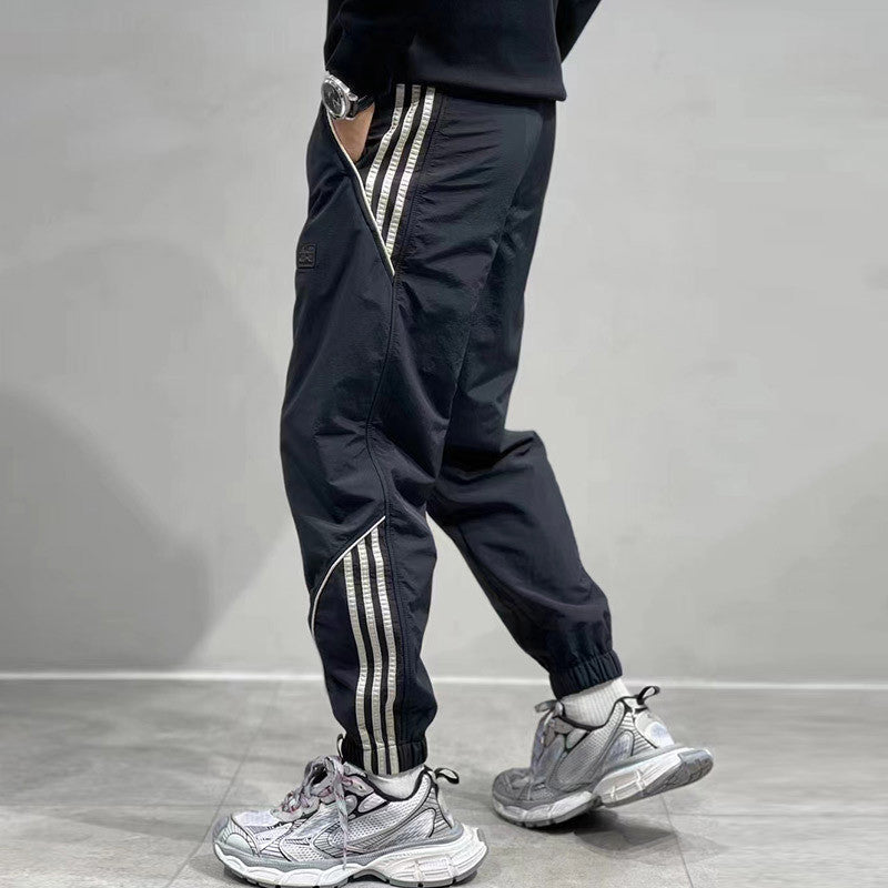 Track Pants Men's Loose Plus Size Ninth Points
